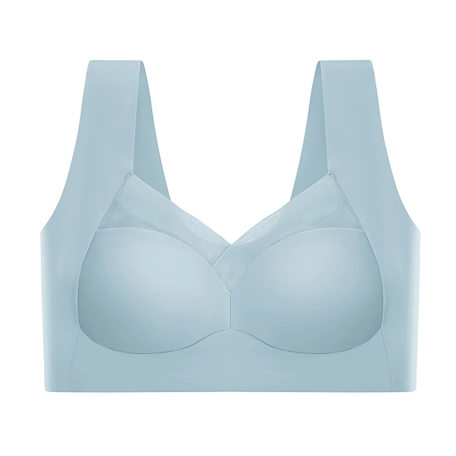 Бюстгальтер-минимайзер без косточек кружевной бесшовный Push Up Cotton Invisible Support, фото №4 Бюстгальтер-минимайзер без косточек кружевной бесшовный Push Up Cotton Invisible Support, фото №4