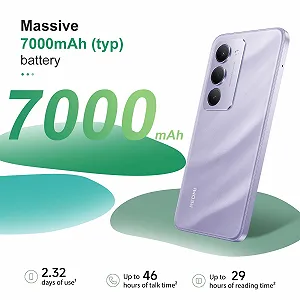 Смартфон XIAOMI Redmi 15 8+256 GB 6.9 дюймов 144 Hz 50MP Snapdragon 685 7000 mAh с чехлом (без зарядного устройства) Фиолетовый synthetic.ua - Фото 1