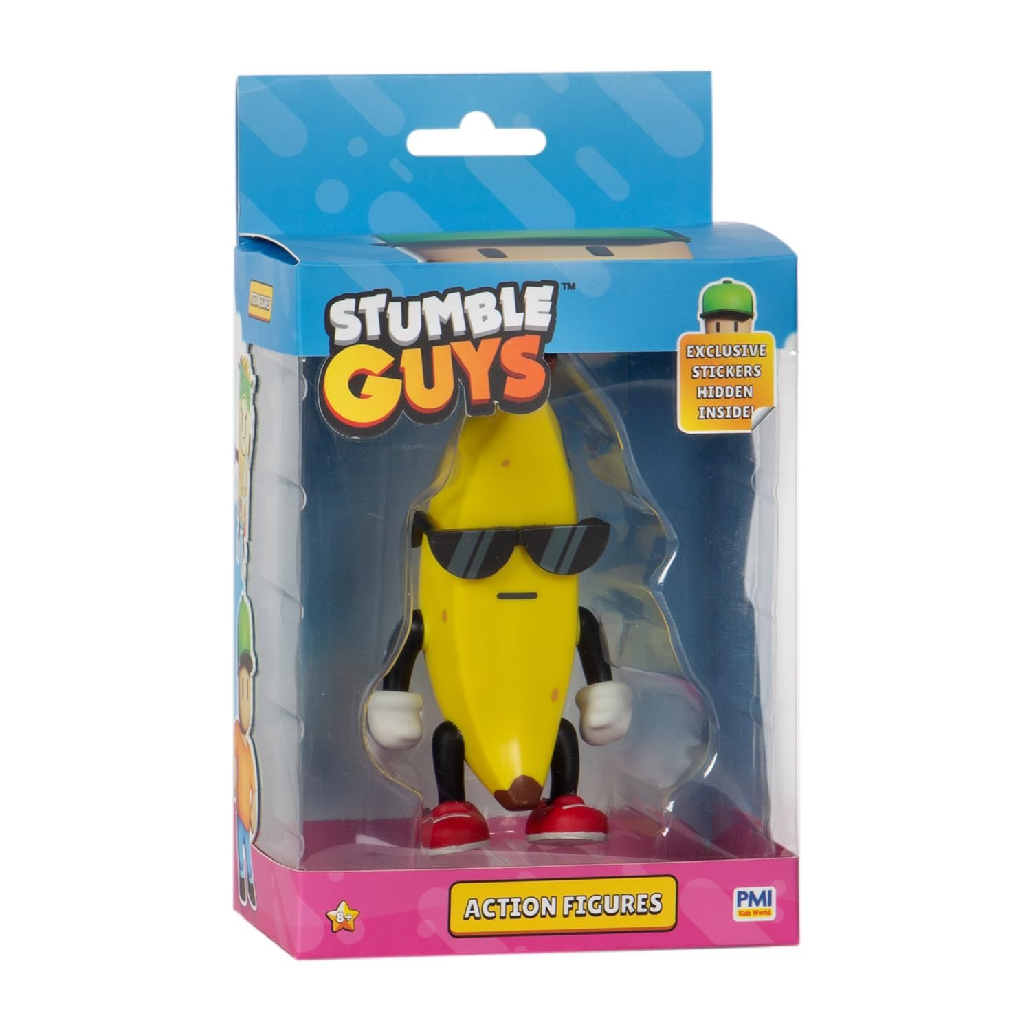 Фігурка Bandai Stumble Guys Banana Guy 11 см з наліпками, фото №4