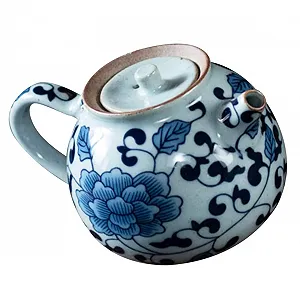 Купити Чайник-заварник керамічний FUNNETOYU Vintage з ручкою, жаростійкий з ситечком для чаю - Фото 1 Чайник-заварник керамічний FUNNETOYU Vintage з ручкою, жаростійкий з ситечком для чаю - Фото 1