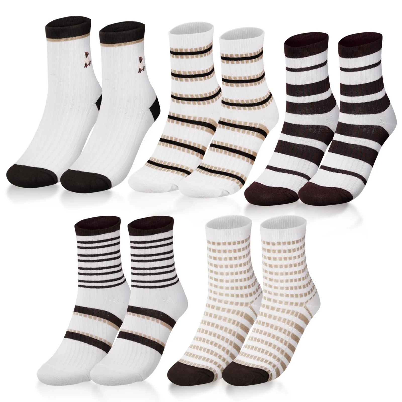 Шкарпетки Багатокольорові (5 пар), фото №1