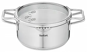 Каструля Tefal Nordica 20 см Нержавіюча сталь - Фото 1