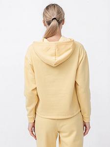 Світшот ONLCOMFY LIFE L/S HOOD SWT 15236616-Straw ONLY Жовтий L synthetic.ua - Фото 1