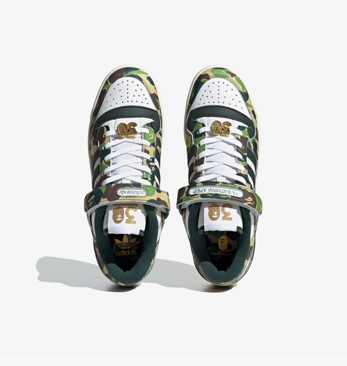 Кросівки ADIDAS FORUM 84 BAPE LOW 42 2/3, фото №3