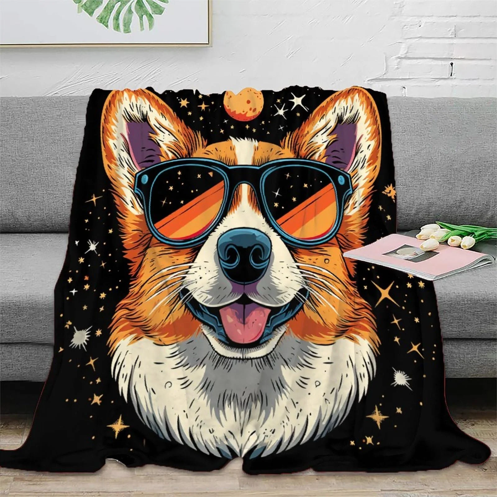 Покривало Багатоцільовий Geek Corgi Extra Soft Бавовна Чотири Сезони 200 x 230 см, фото №2