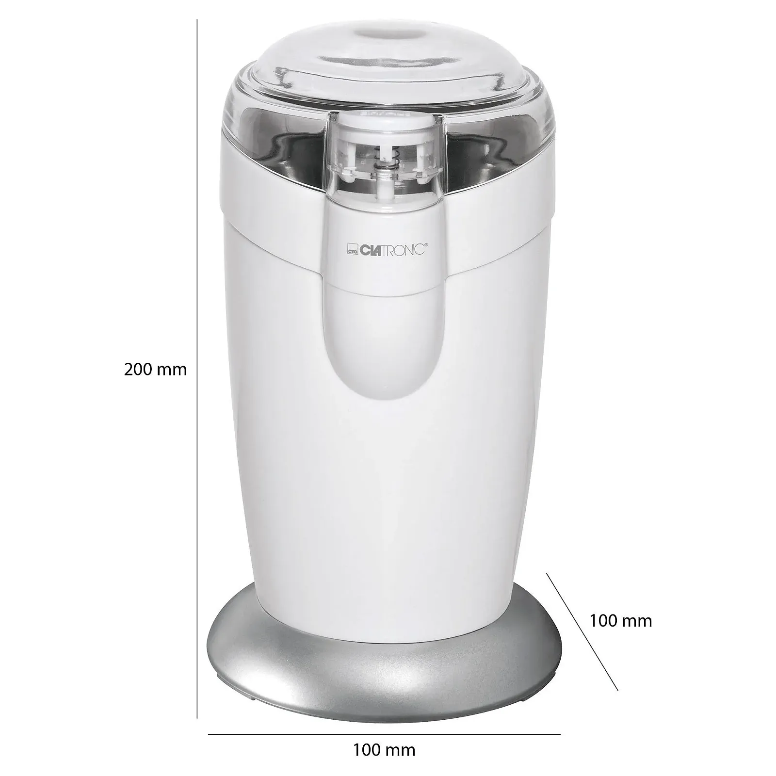 Кофемолка Clatronic KSW 3306 Белая, фото №6