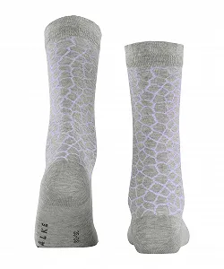 Шкарпетки FALKE Ladies Pebble Бавовна Тонкі візерункові 1 пара synthetic.ua - Фото 1