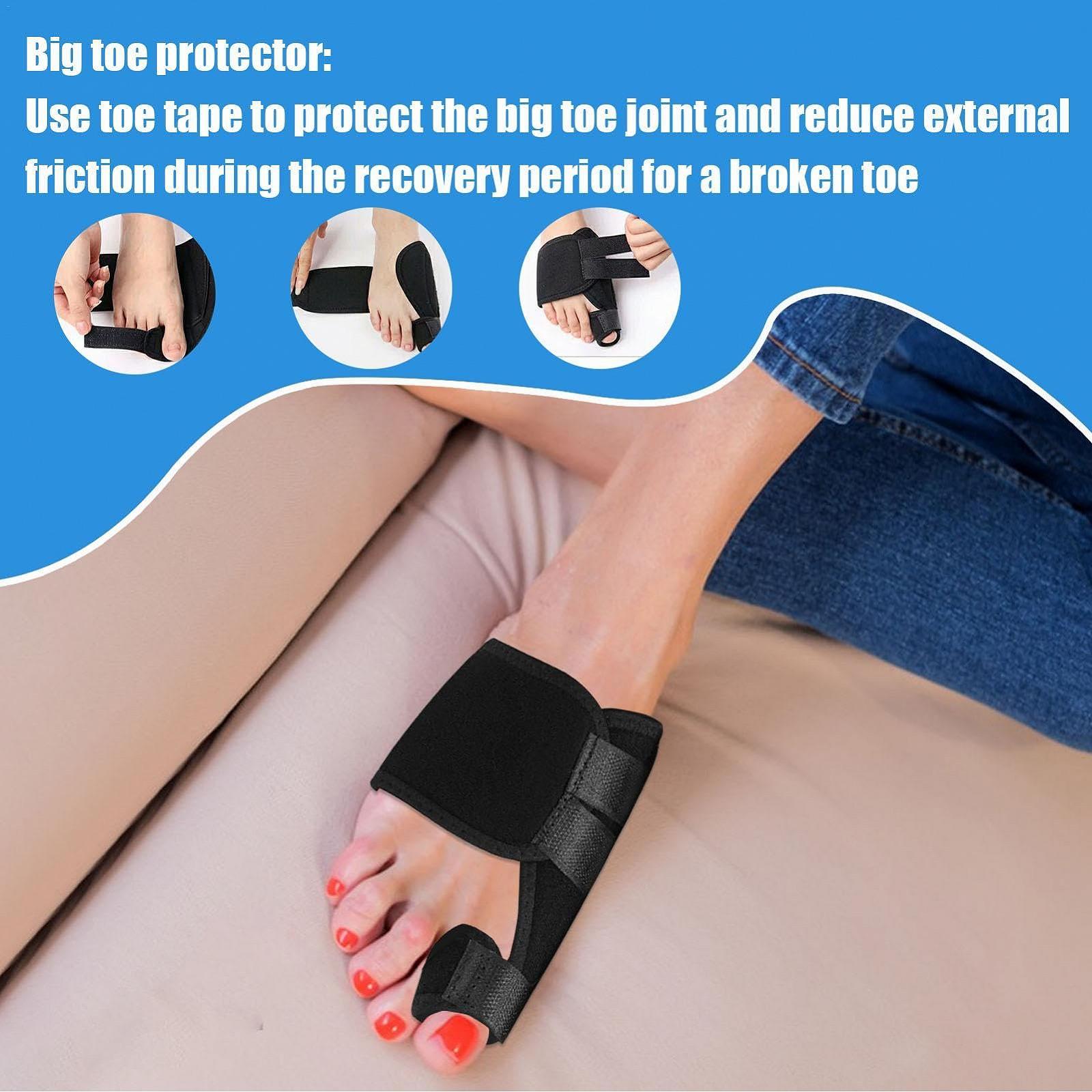 Шина для великого пальця ноги для зламаних пальців ніг, фото №9