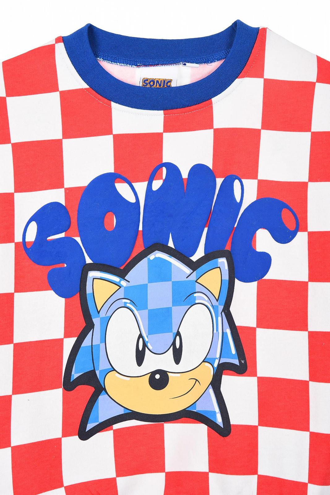 Толстовка eplusm Sonic The Hedgehog для хлопчиків з флісовим капюшоном і принтом Sonic, фото №4