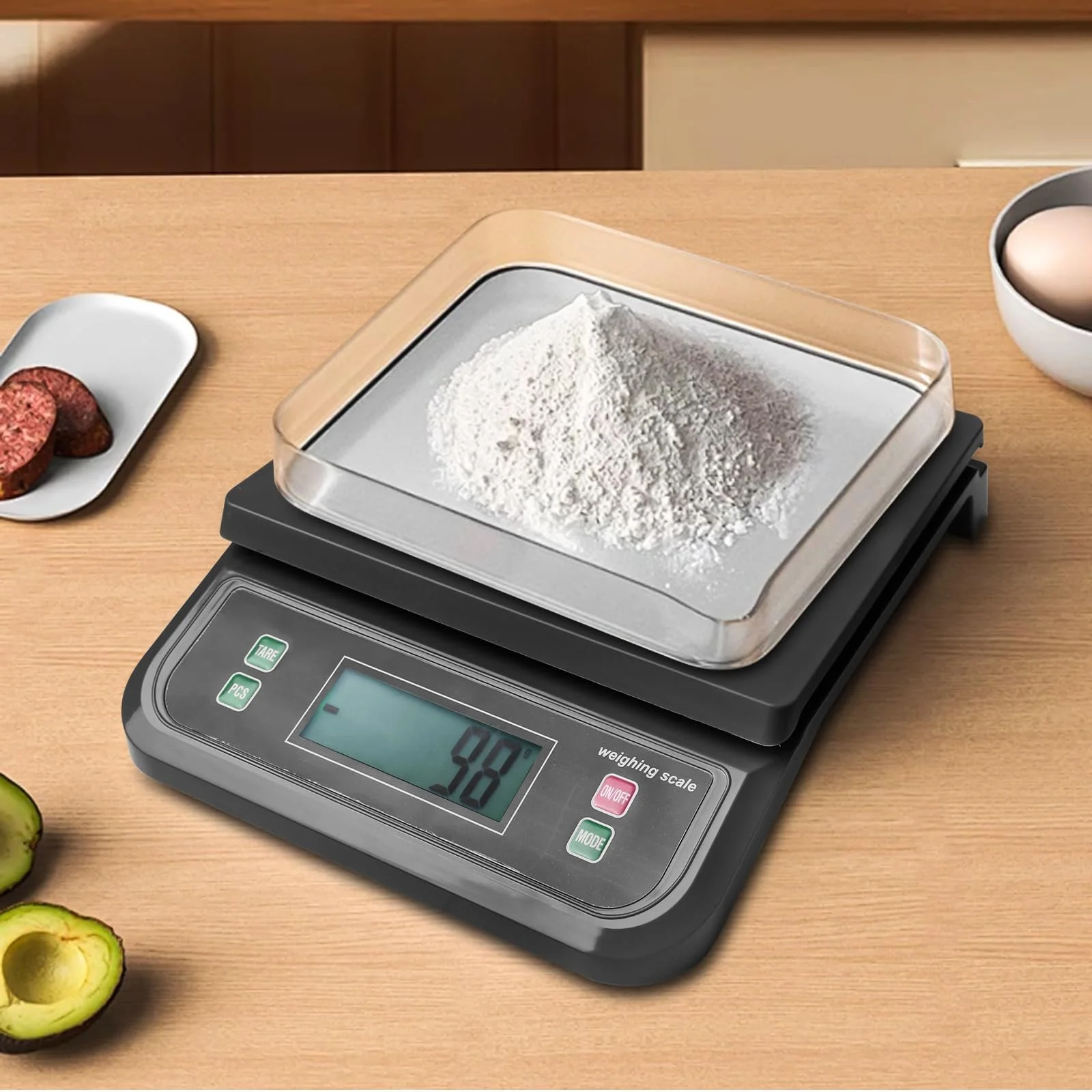 Кухонні ваги 30kg Digital LCD Tare PCS Counting Scale, фото №7