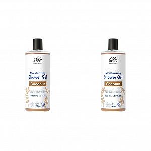 Гель для душа Urtekram Coconut Органический увлажняющий 500 мл (упаковка из 2 штук) - Фото 1