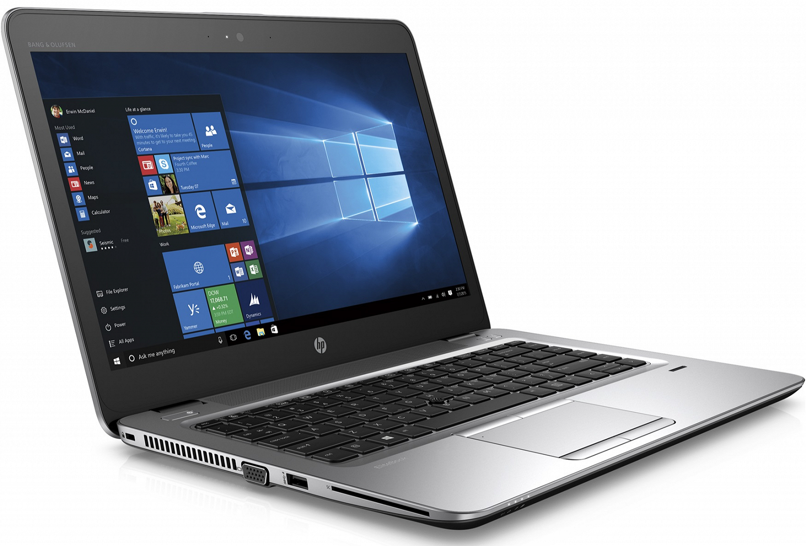 Ноутбук 14" HP EliteBook 840 G4 4G/LTE Intel Core i7-7600U RAM 8GB SSD 256GB Windows 11, фото №2