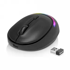 Купити Мышка REAL-EL RM-440W Wireless/Bluetooth Black (EL123200045) - Фото 1 Мышка REAL-EL RM-440W Wireless/Bluetooth Black (EL123200045) - Фото 1