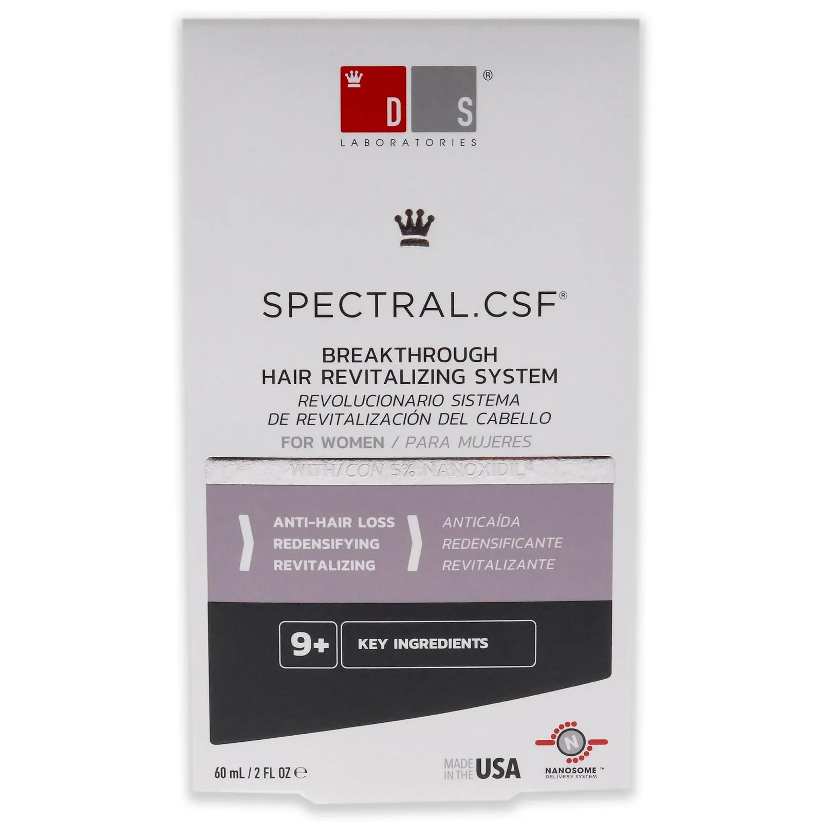 Терапія проти старіння DS Laboratories Spectral CSF для жінок, 60 мл, фото №5