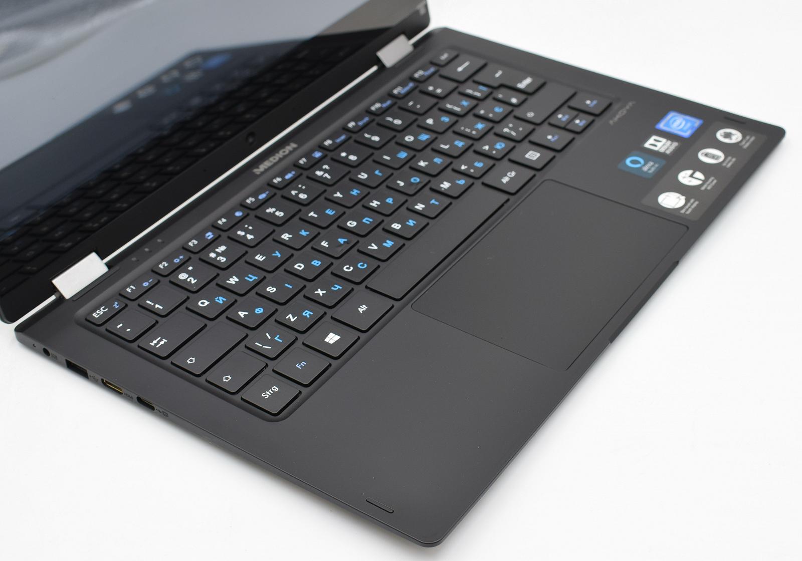 Ультрабук планшет 13,3" Medion (Lenovo Group) E3221 Yoga Intel Pentium N5000 RAM 8 ГБ SSD 512 ГБ Win10 Трансформер (2322), фото №6