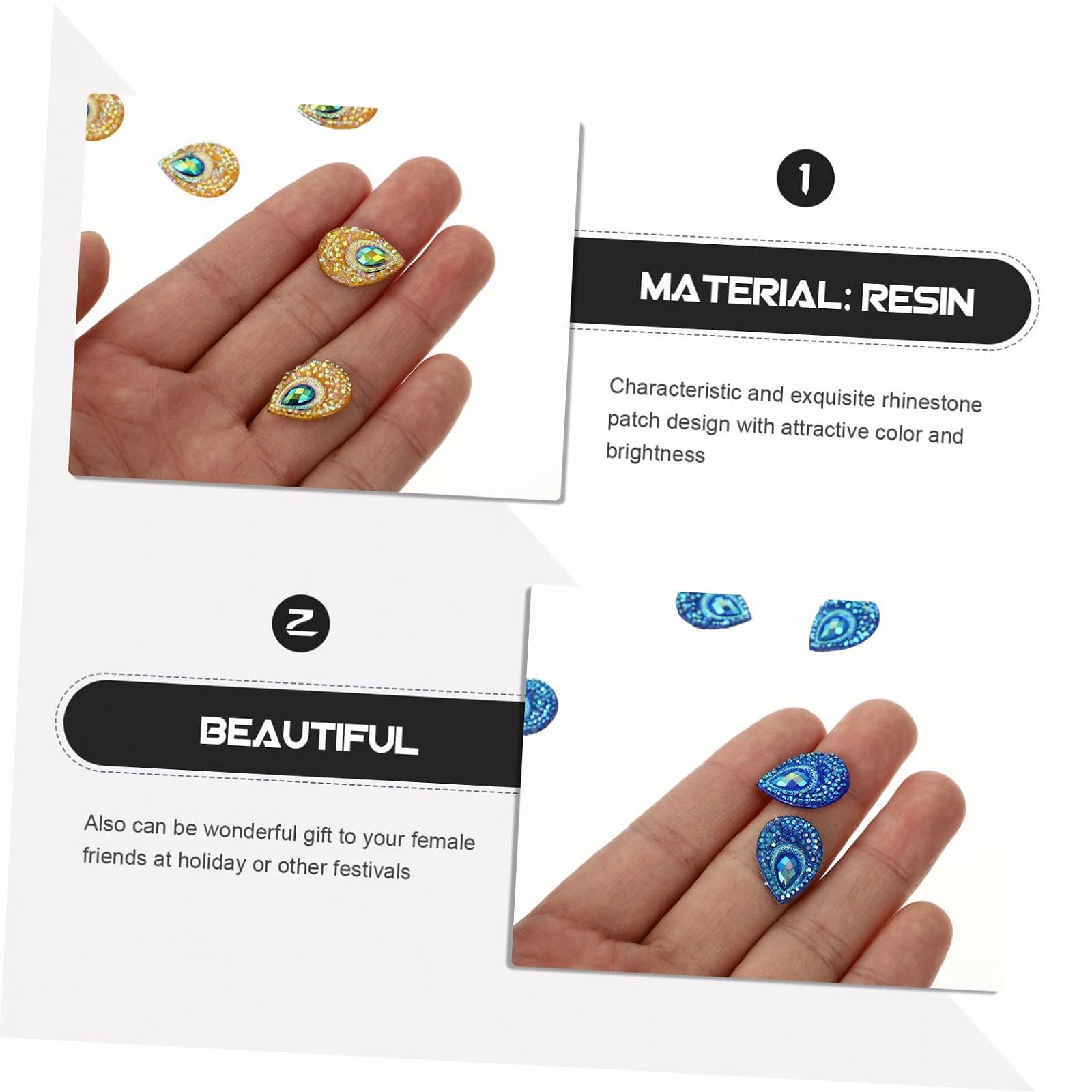 Капли Бренд Operitacx 200 шт. Декоративные стразы, фото №6