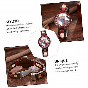 Кварцевые часы деревянные LIFKOME Стильный деревянный браслет цена на synthetic.ua - Фото 1 Кварцевые часы деревянные LIFKOME Стильный деревянный браслет synthetic.ua - Фото 1