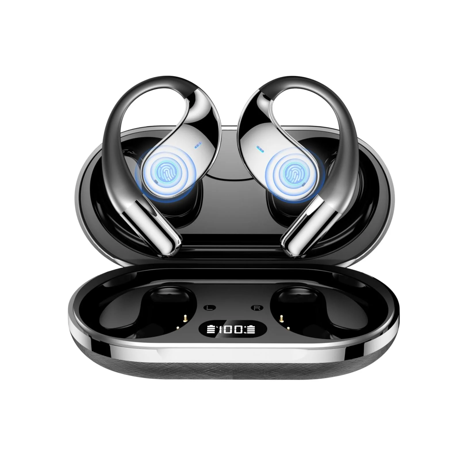 Наушники для перевода AI, Bluetooth 5.4, беспроводные наушники с поддержкой 133 языков, 60 часов автономной работы, 5 режимов перевода, фото №1