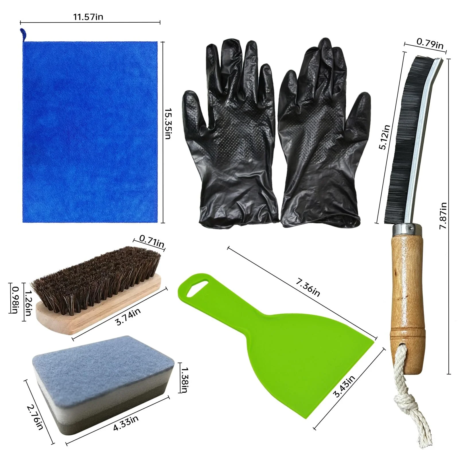 Набір для чищення надгробків Gravestone Cleaning Kit 6 предметів, фото №2 Набір для чищення надгробків Gravestone Cleaning Kit 6 предметів, фото №2