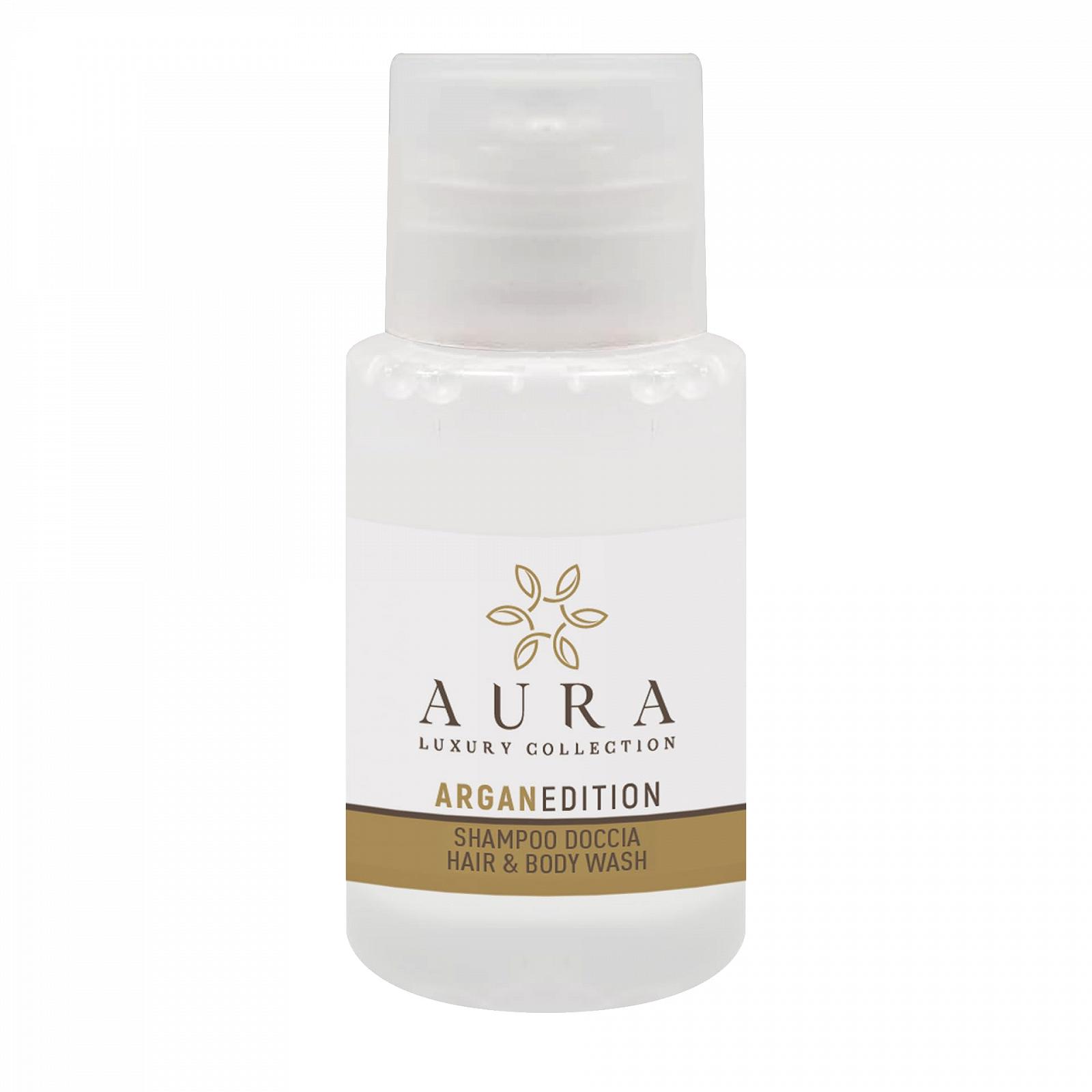 Шампунь Aura Luxury Collection Арган 20 мл Белый, фото №2