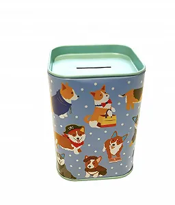 Копилка Собаки Оловянная с крышкой Цветная Подставка для ручек - Фото 1