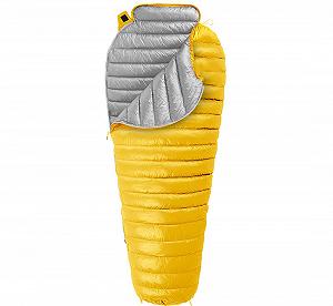 Спальний мішок MYVVKIA Ultralight наповнювач гусячий пух для дорослих компактний 4 сезони водонепроникний з теплим внутрішнім - Фото 1