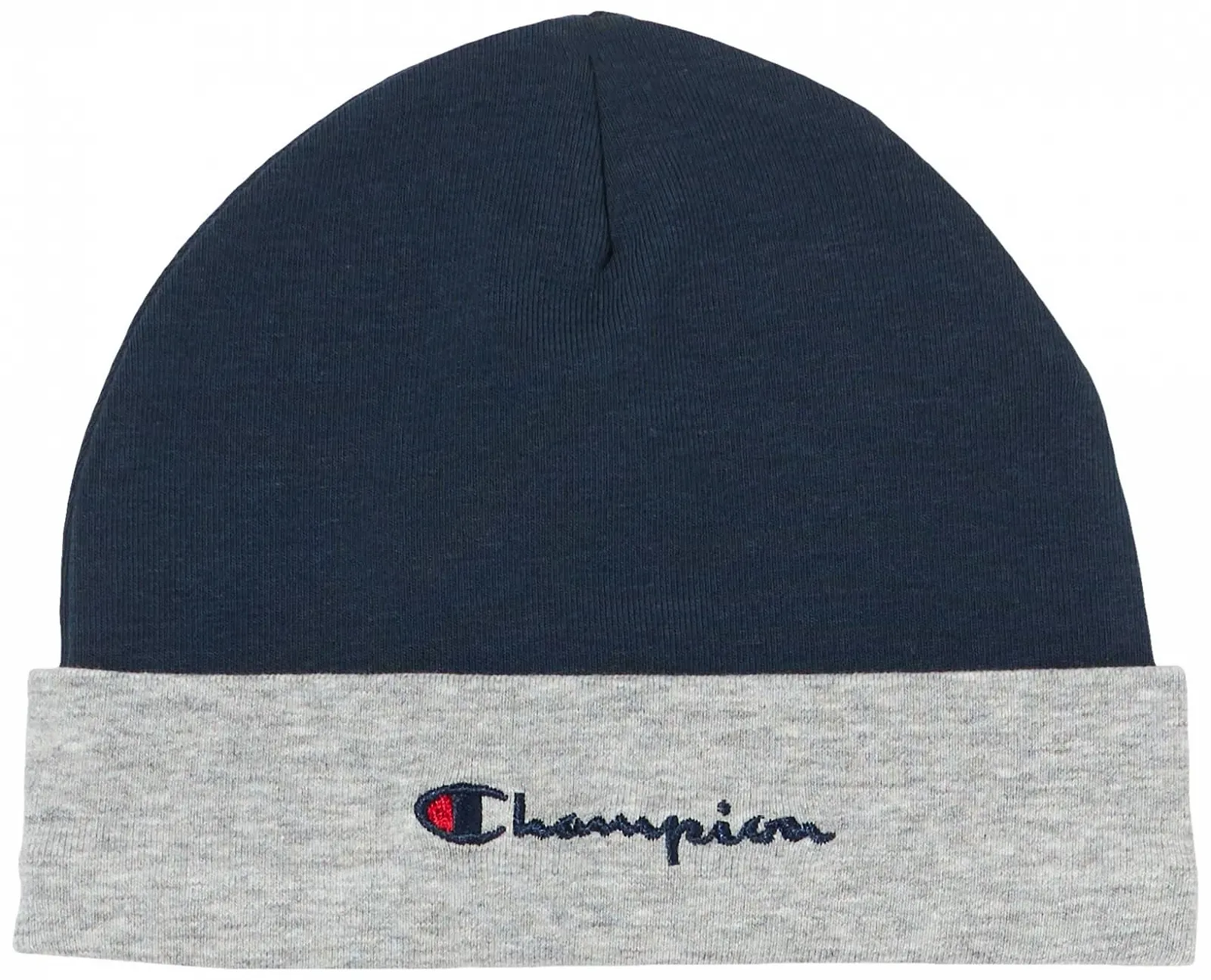 Шапка Champion Детская Унисекс Navy/Light Grey Melange, фото №1