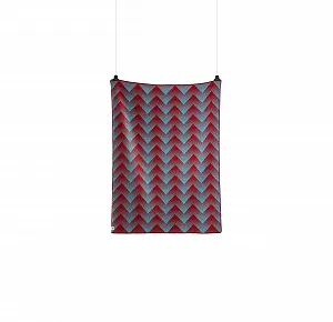 Плед Roros Tweed Lambswool Красный/Синий (180 см x 130 см) synthetic.ua - Фото 1