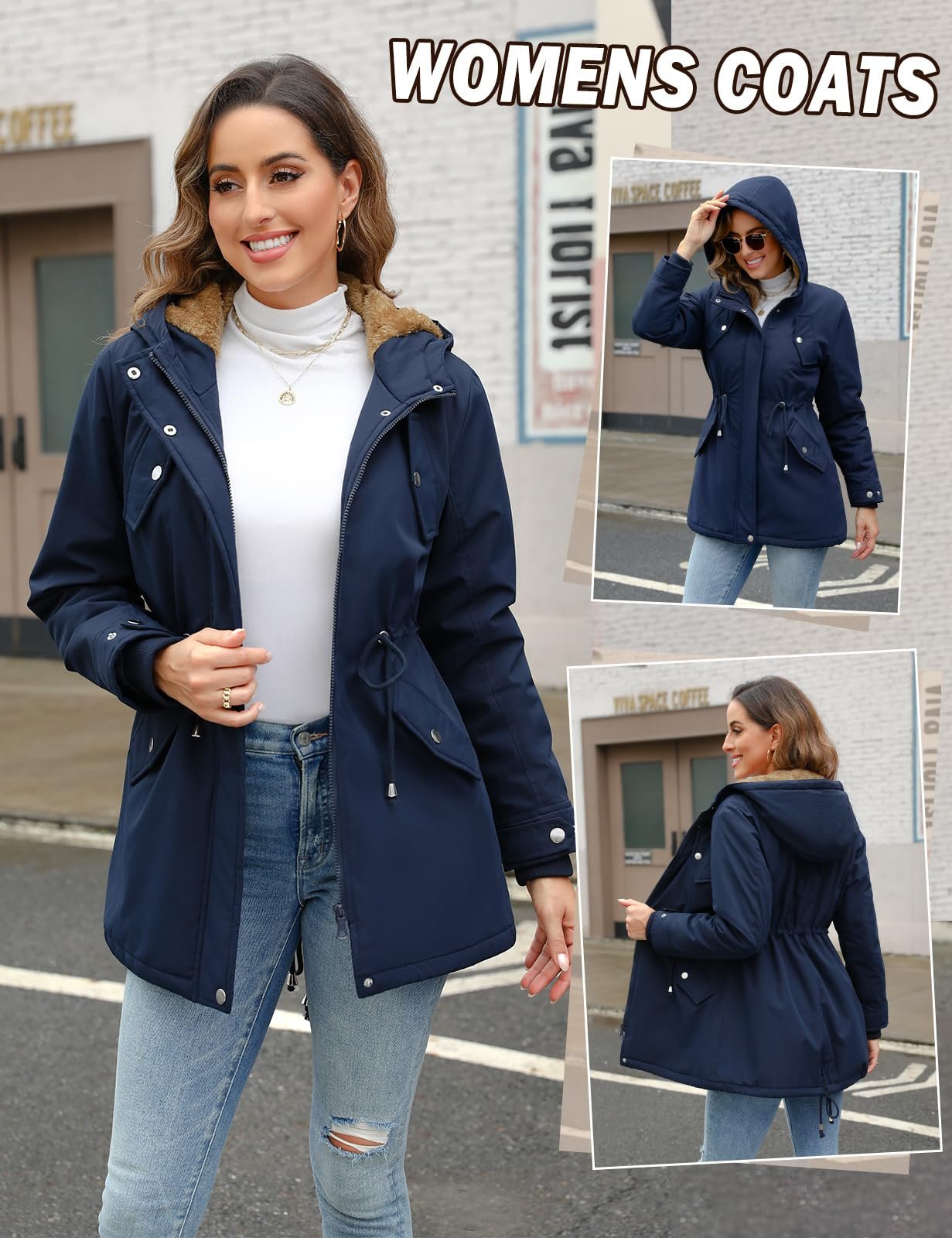 Зимова Куртка CMTOP Жіноча Тепла Зимова, фото №4