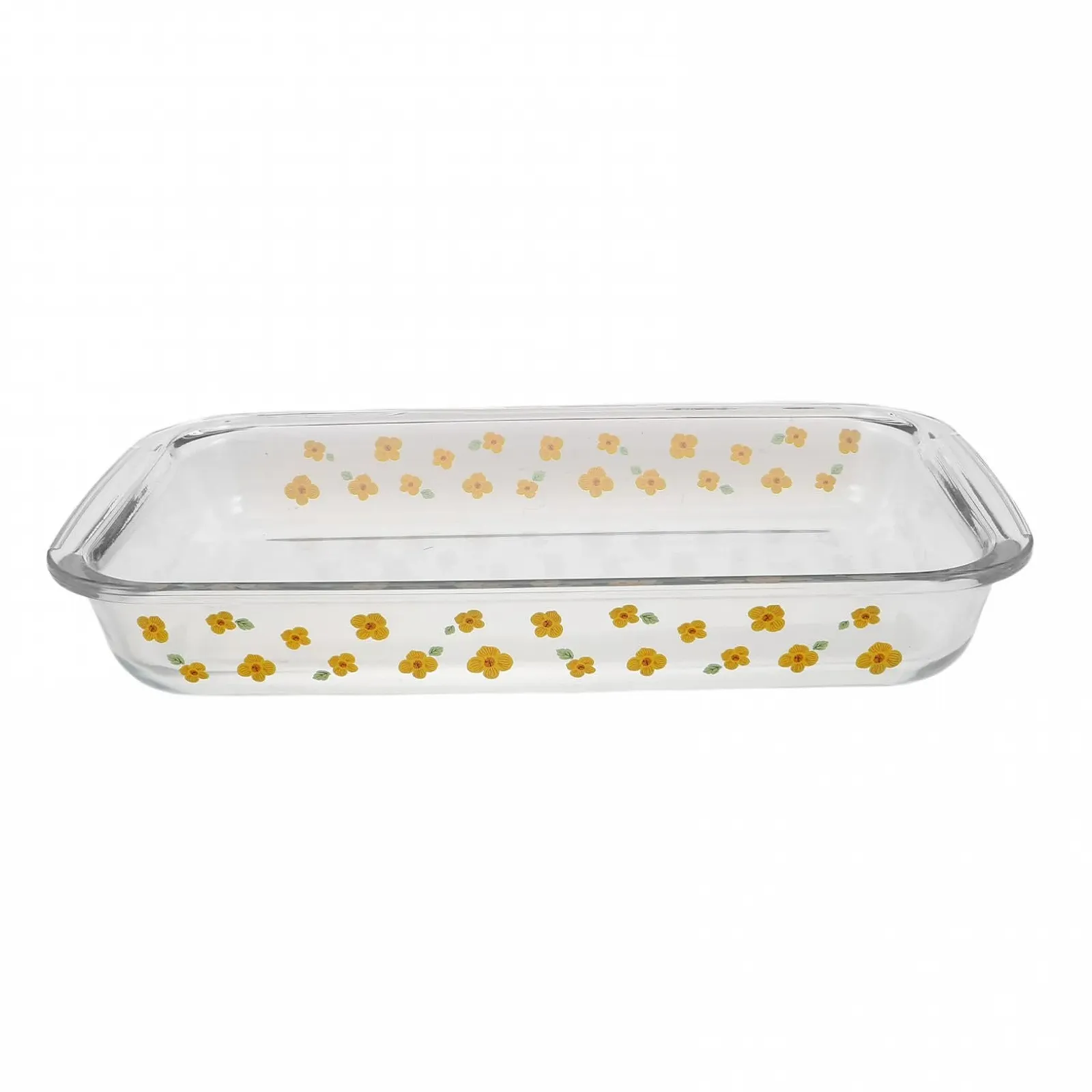 Форма для випікання Скляна прямокутна термостійка прозора, фото №1