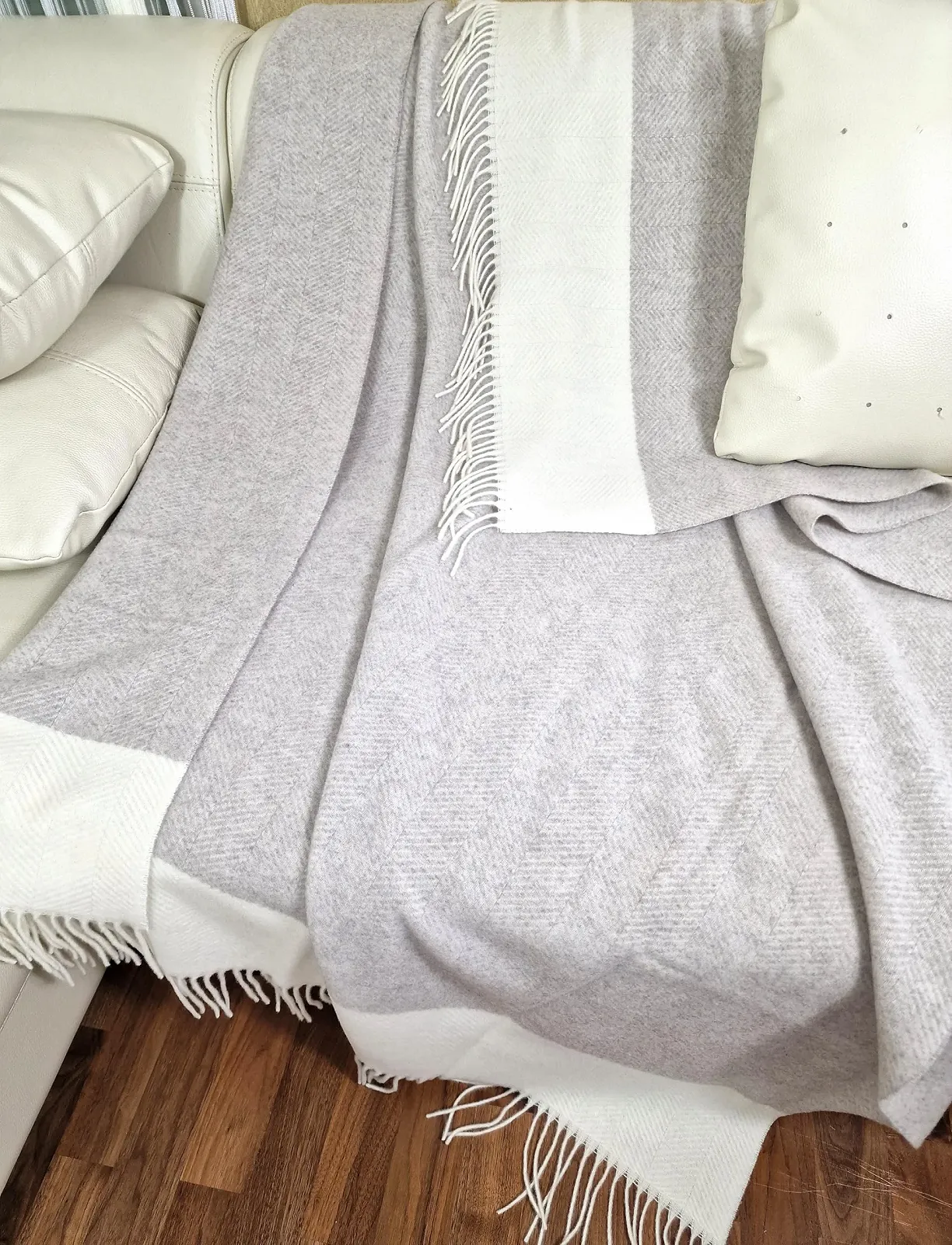 Покривало STTS International Кашемір, Вовняна ковдра, фото №3