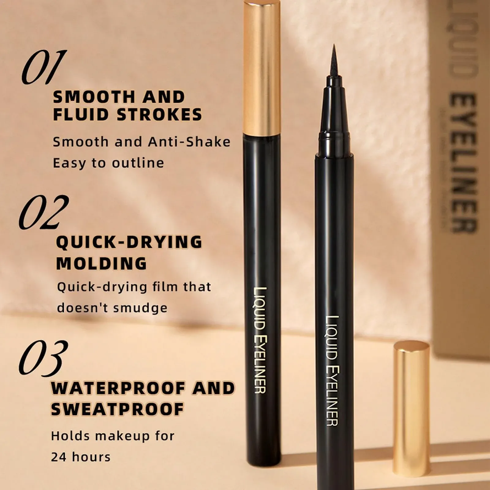 Підводка для очей Wpsagek Чорний, фото №2