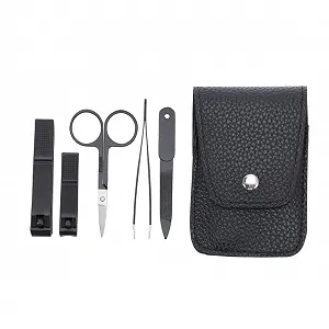 Купить Набор маникюрный PACKOVE 5 предметов Черный - Фото 1 Набор маникюрный PACKOVE 5 предметов Черный - Фото 1