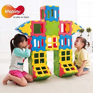 Блоки Eduplay KC3002 Mini 56 шт. Wp Creative, різнокольоровий synthetic.ua - Фото 1