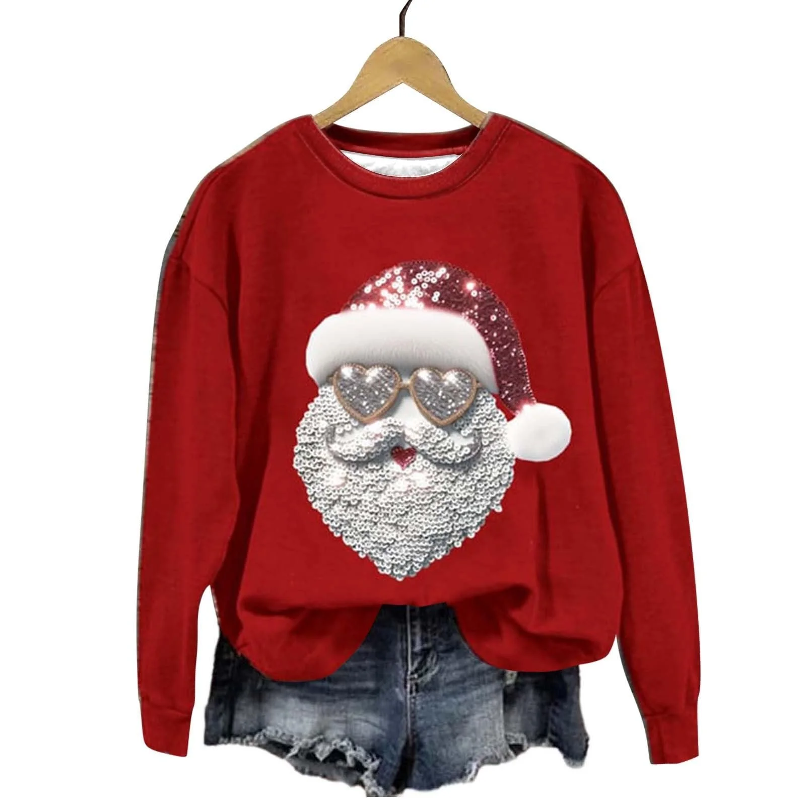 Різдвяний пуловер Unilarinna Жіночий Світшот, фото №4