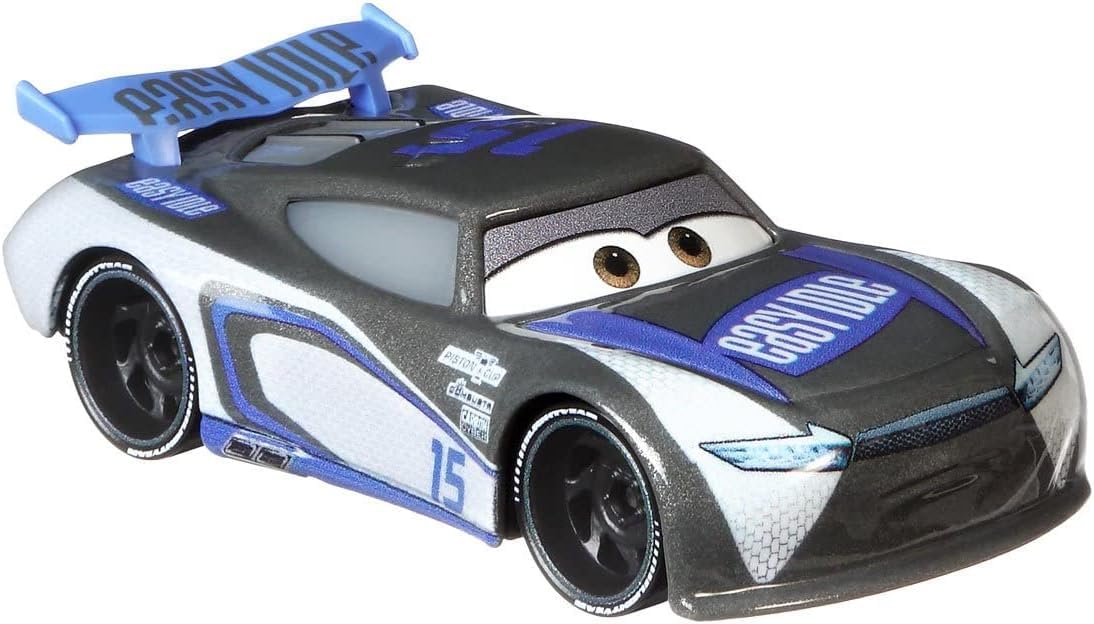 Іграшкові автомобілі Disney Cars Diecast 2-Pack Next-Gen Racers Easy Idle #15 Harvey Rodcap і RPM #64 Barry DePedal, фото №4