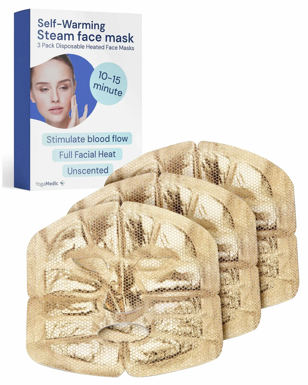 Маска для обличчя YOGAMEDIC Паковання з 3 штук, фото №1