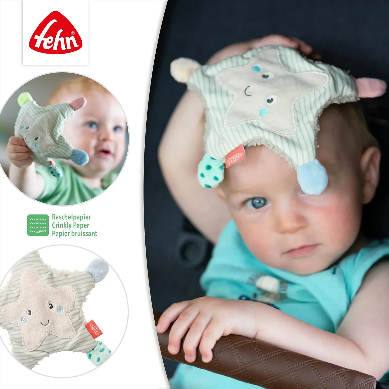 Іграшка-піщалка Fehn Starfish, фото №3 Іграшка-піщалка Fehn Starfish, фото №3