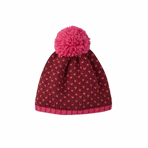 Шапка в'язана Finkid Pekoni з помпоном - Фото 1