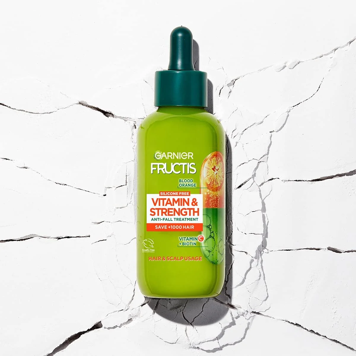 Засіб Garnier Fructis Vitamins & Strength для зміцнення волосся проти випадіння для ламкого та ослабленого волосся 125 мл, фото №5