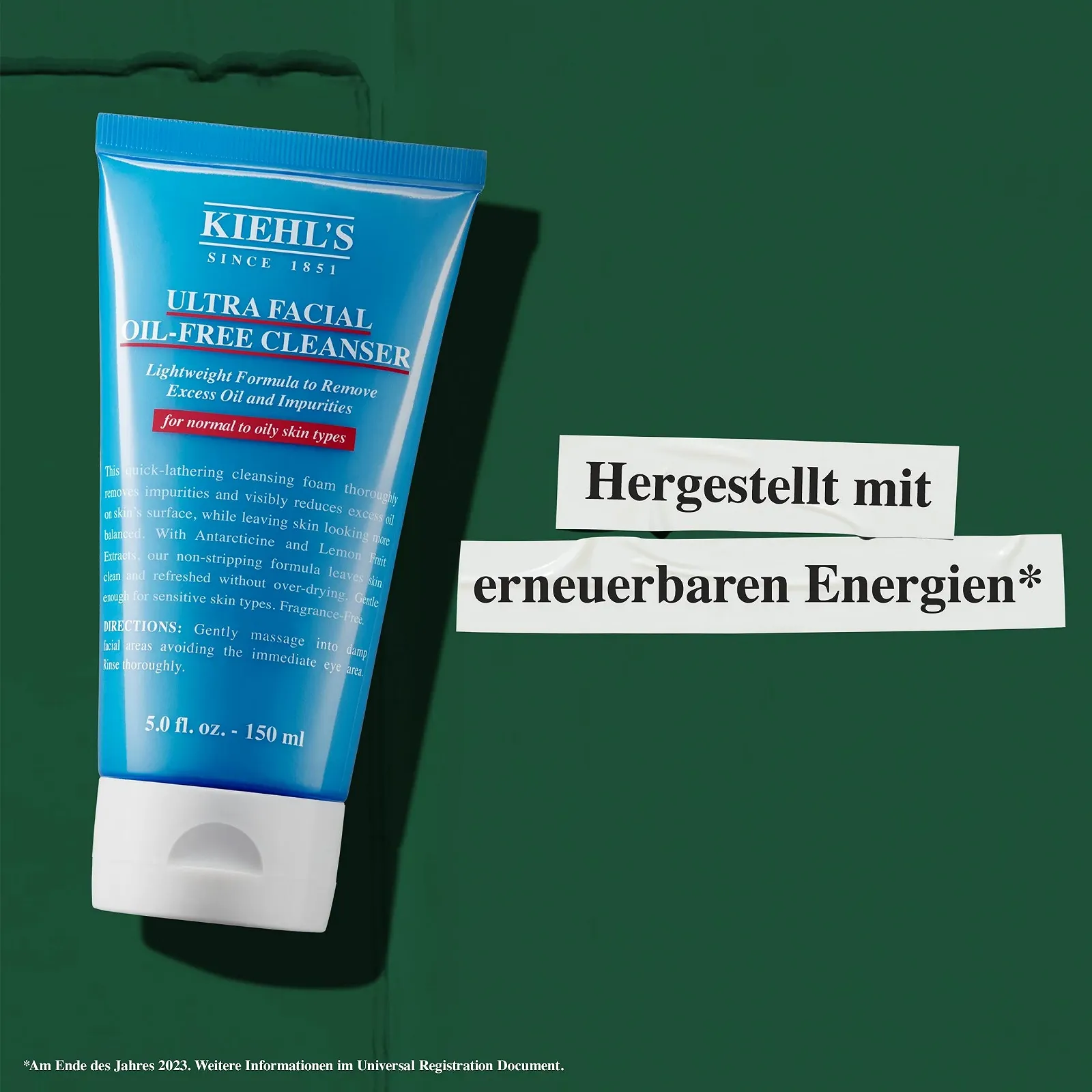 Очищувальний засіб KIEHL'S Ultra Facial Oil-Free Cleanser 150мл, фото №6