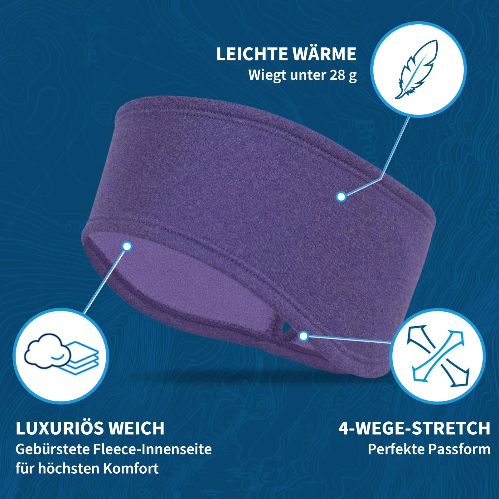 Пов'язка TrailHeads для волосся з отвором для хвостика, фото №2