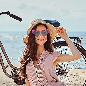 Сонцезахисні окуляри Серце Eventerde для жінок synthetic.ua - Фото 1