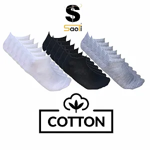 Шкарпетки SaoTi короткі, 12 пар, розмір 35-40 synthetic.ua - Фото 1