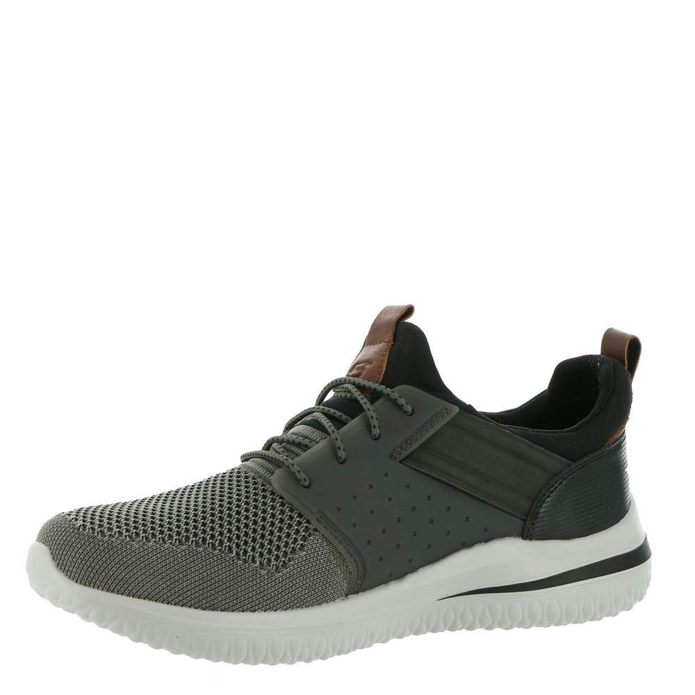 Кроссовки Skechers Hiking для мужчин, вязаные, на шнуровке, фото №5