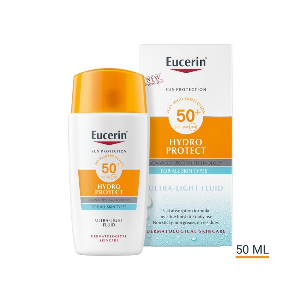 Сонцезахисний флюїд Eucerin Sun Hydro Protect Ultralight ультралегкий SPF 50+, фото №2