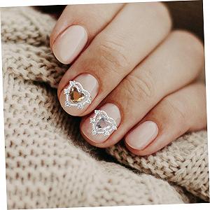 Стразы Форма Сердца Healvian 50шт. Разные Цвета synthetic.ua - Фото 1