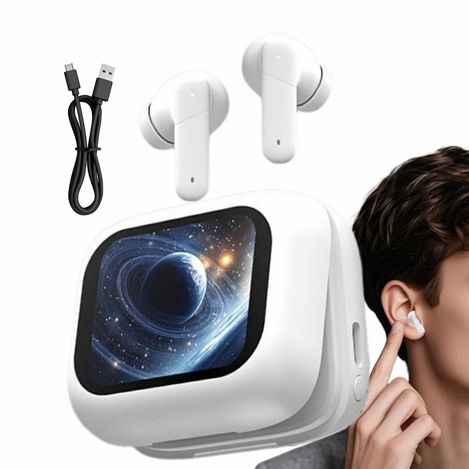 Наушники с AI переводом, устройство шумоподавления с сенсорным LCD экраном, фото №8 Наушники с AI переводом, устройство шумоподавления с сенсорным LCD экраном, фото №8