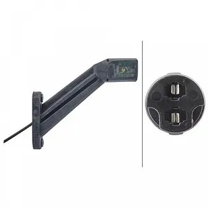 Габаритный фонарь HELLA 2XS 011 744-111 для DAF MAN SCANIA FAUN KÖGEL PACTON HOLMER synthetic.ua - Фото 1