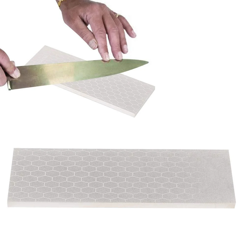 Двосторонній алмазний точильний камінь зернистість 400/1000, фото №4